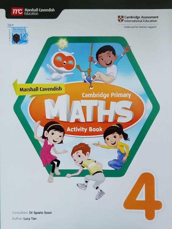 Marshall Cavendish Cambridge Primary Maths Activity Book 4