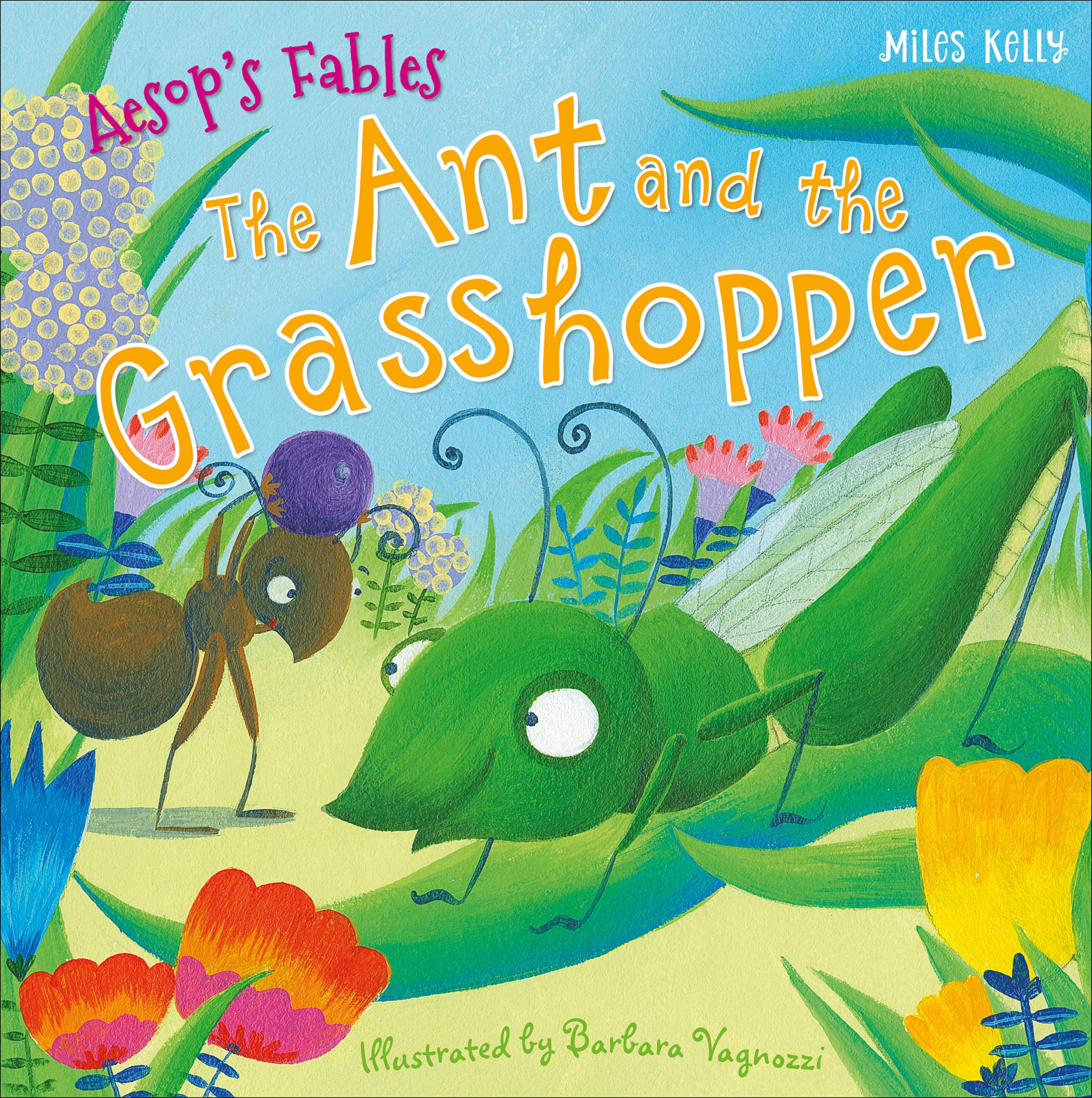 Aesop's Fables: the Ant and the Grasshopper