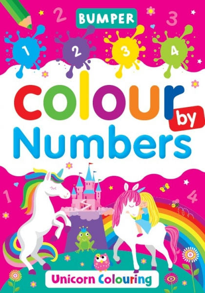 Colour by Numbers: Unicorn Colouring