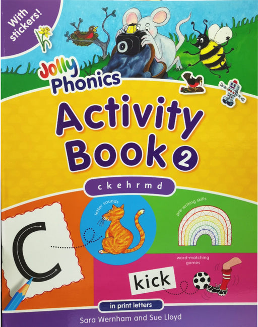 Jolly Phonics Activity Book 2 (in Print Letters)