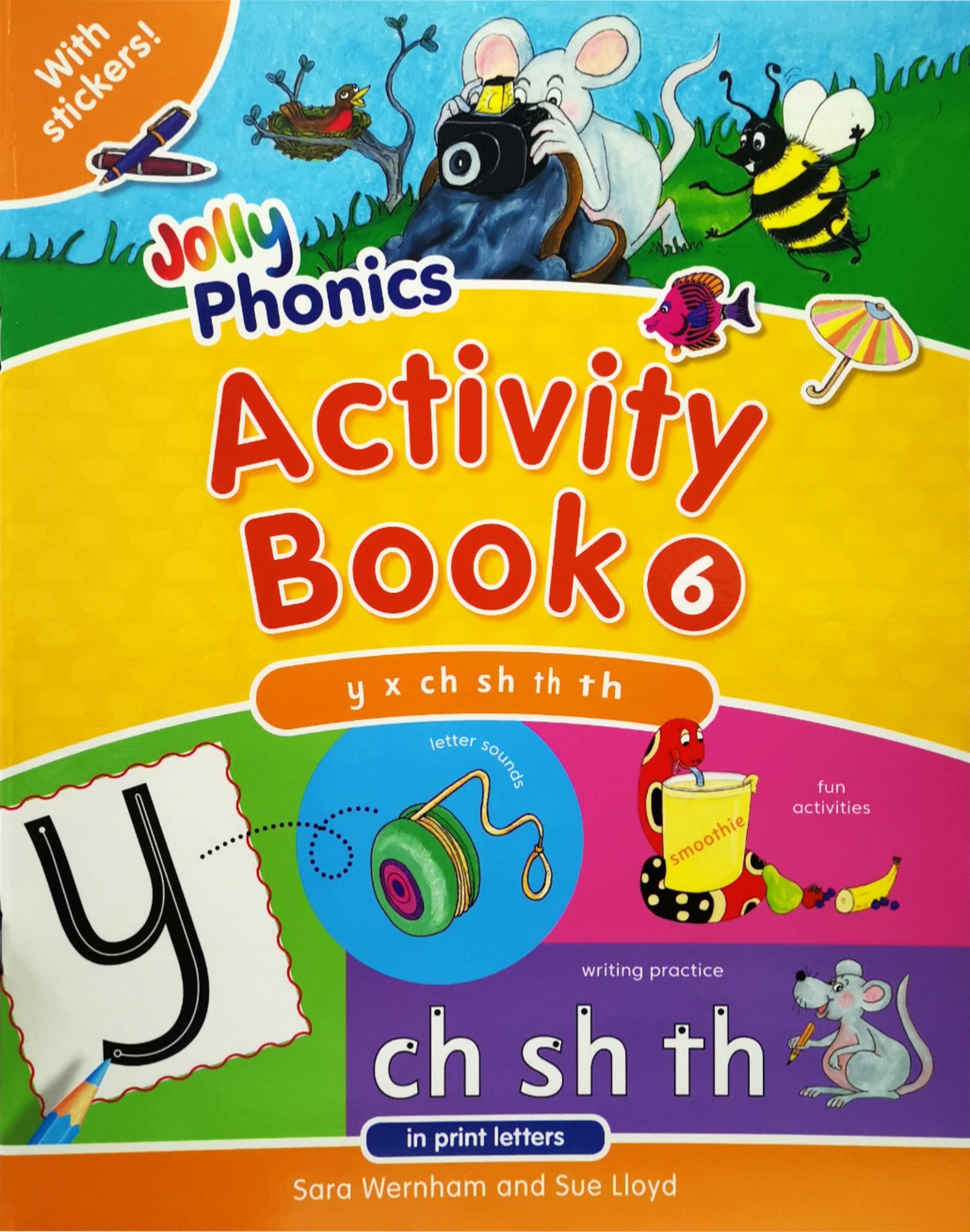 Jolly Phonics Activity Book 6 (in Print Letters)