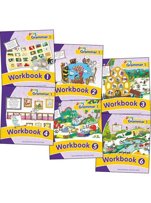 Grammar Workbooks, set 1-6