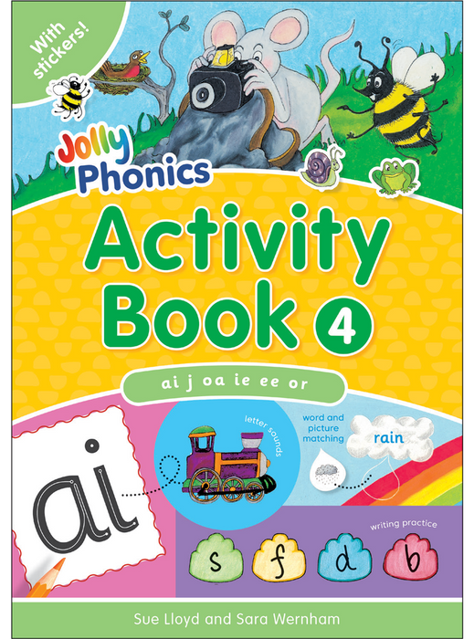 Jolly Phonics Activity Book 4