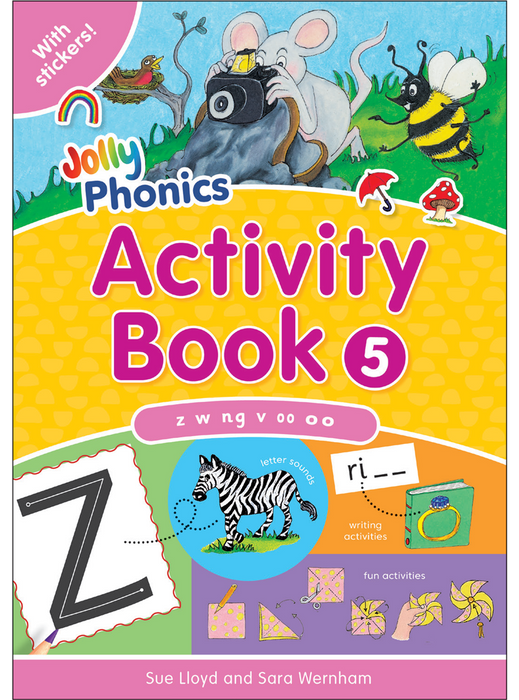 Jolly Phonics Activity Book 5