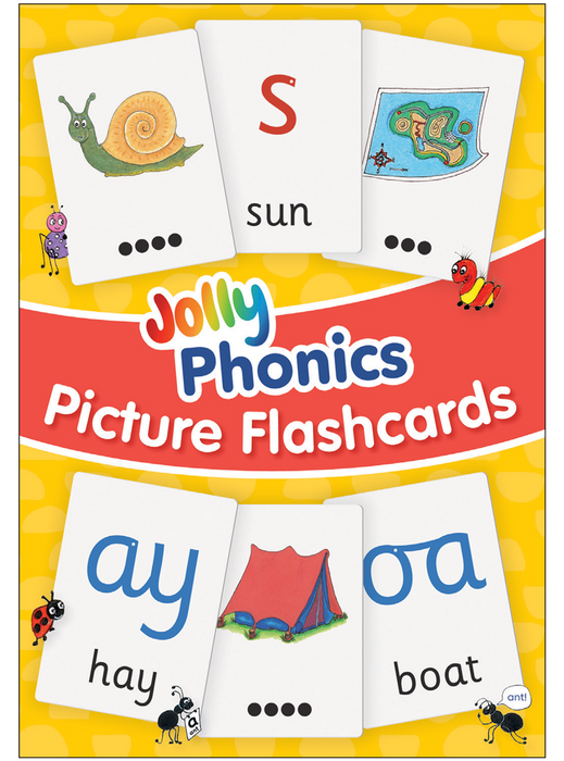 بطاقات تعليمية مصورة من برنامج Jolly Phonics