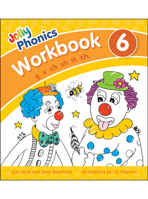 كتاب تمارين Jolly Phonics 6