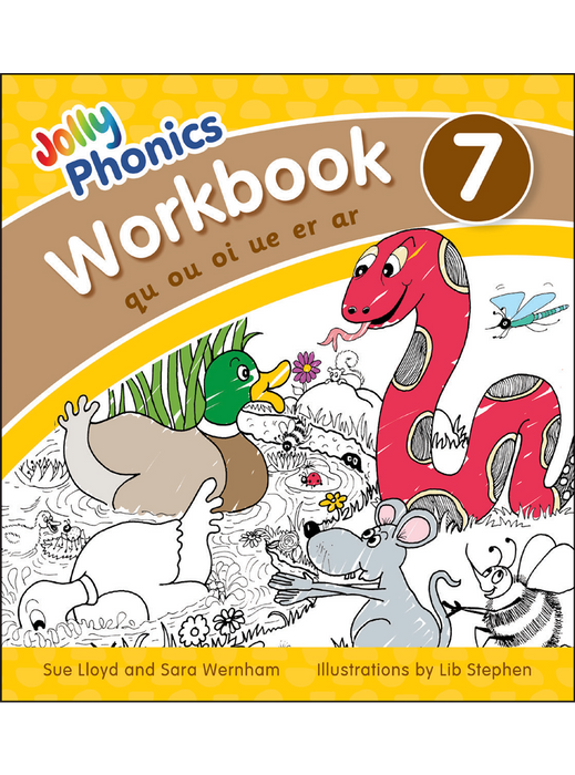 كتاب تمارين Jolly Phonics 7