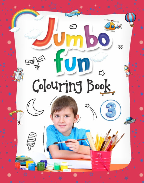 JUMBO FUN COLORING BOOK 3