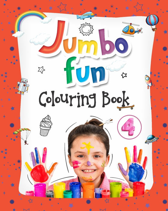 JUMBO FUN COLORING BOOK 4