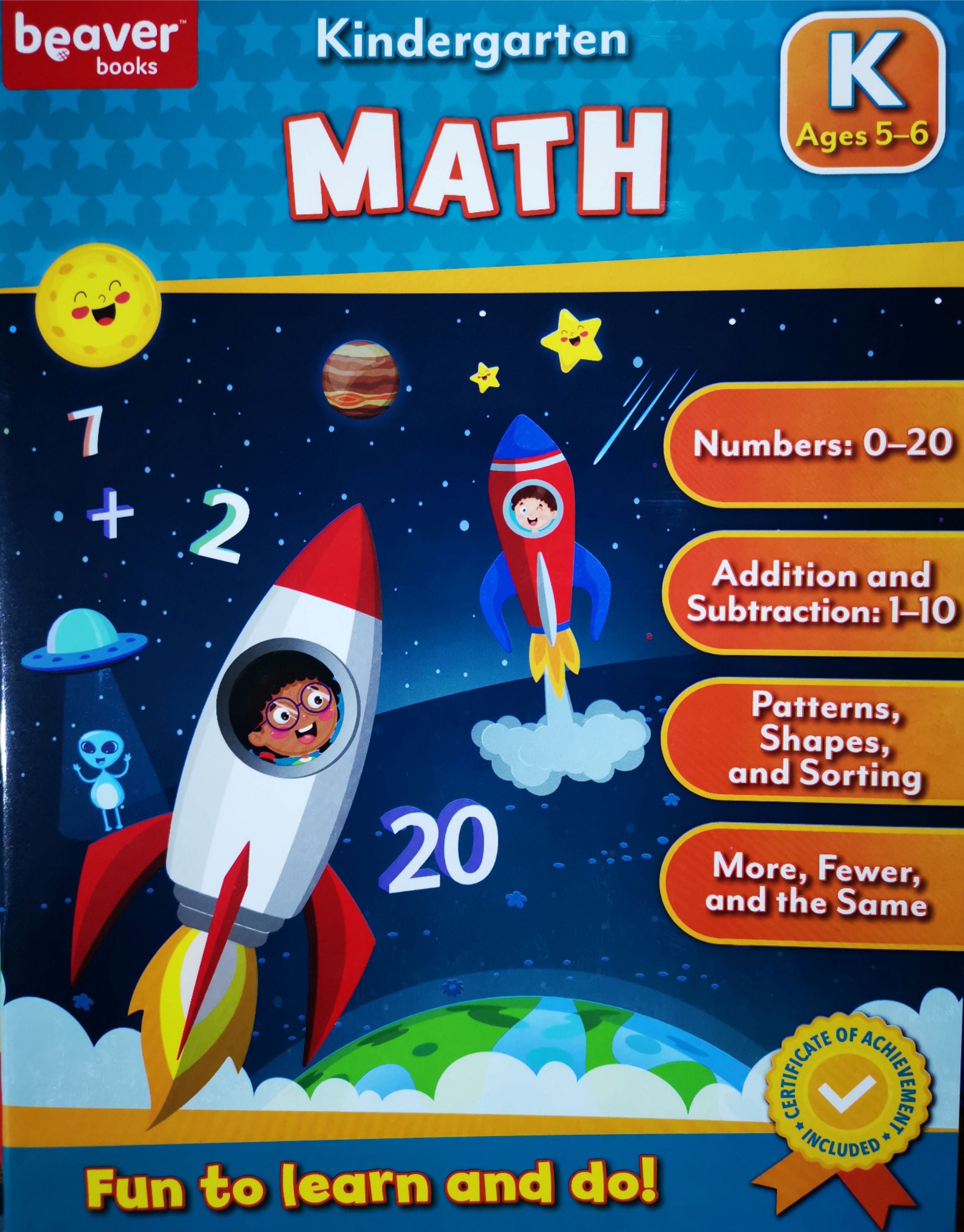 beaver books Math : Kindergarten – Book Mart W.L.L