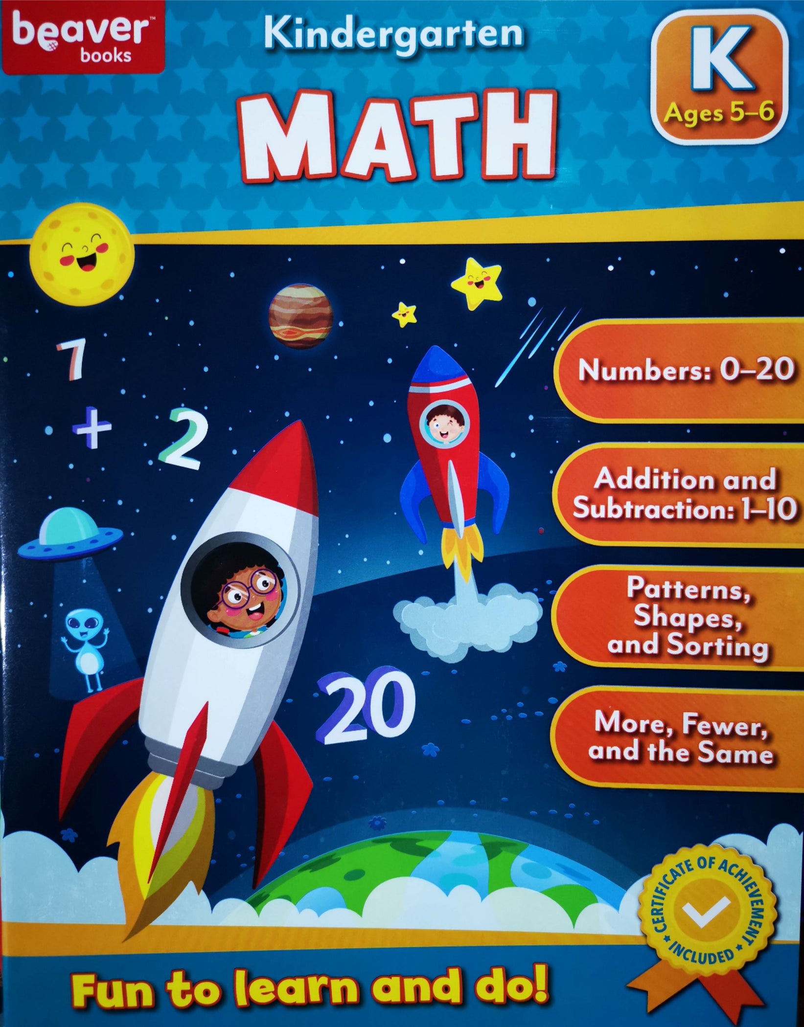 beaver books Math : Kindergarten — Book Mart W.L.L