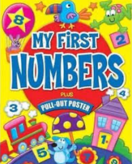 Numbers Like First First Numbers With Poster — Book Mart W.L.L