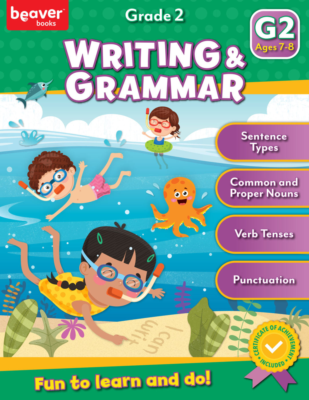 beaver books Writing & Grammar : Grade 2