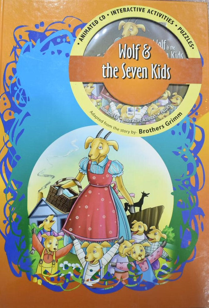 CD STORY BOOK - WOLF & THE SEVEN KIDS