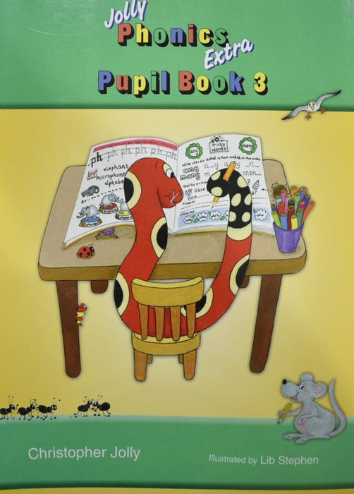 كتاب التلاميذ الإضافي Jolly Phonics 3