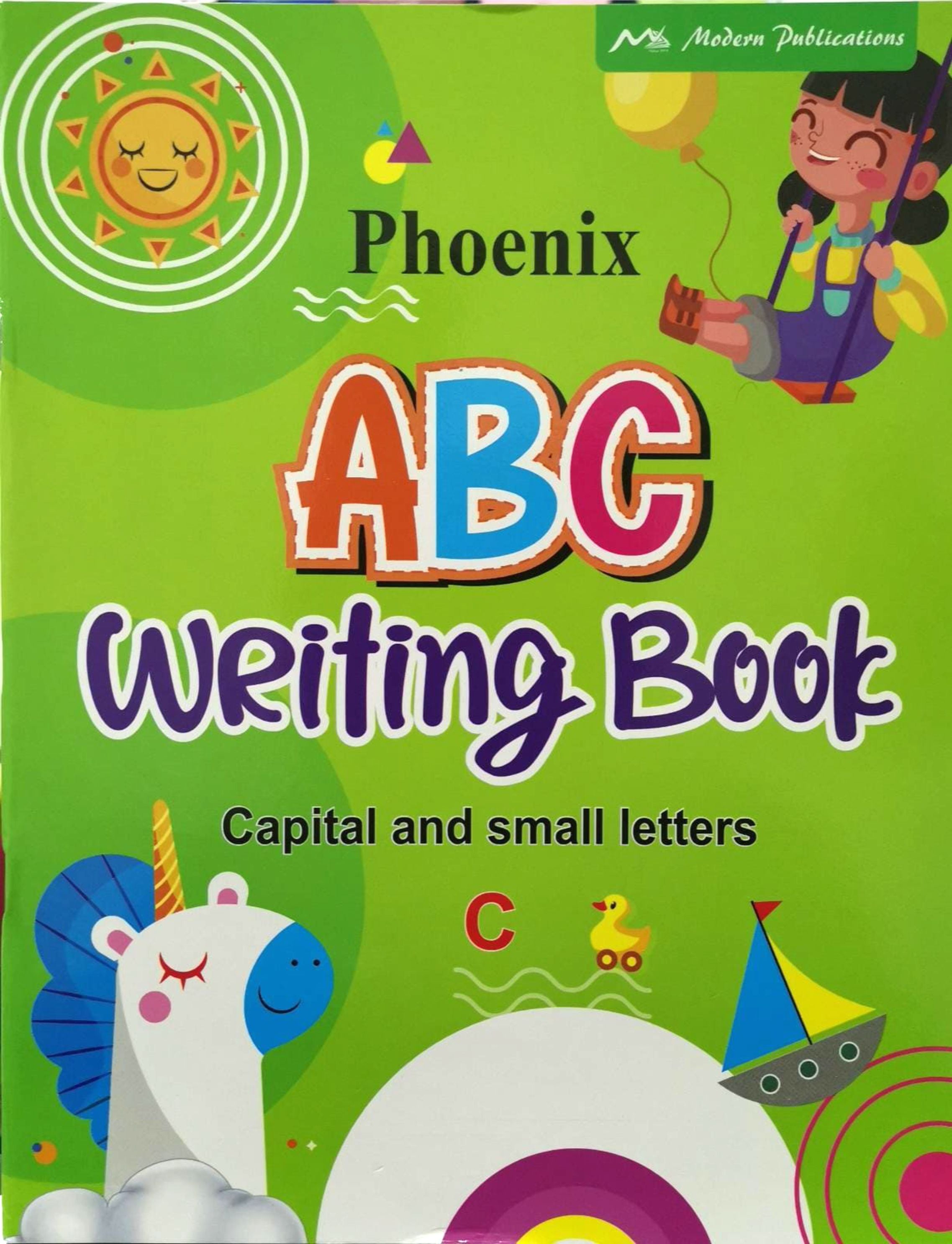 Phoenix ABC Writing Book (Capital and small letters)