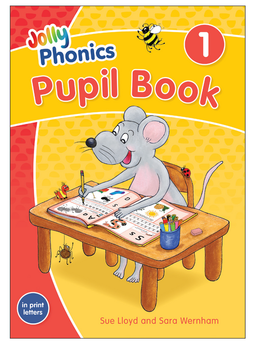 كتاب الطالب Jolly Phonics 1 (أحرف مطبوعة)