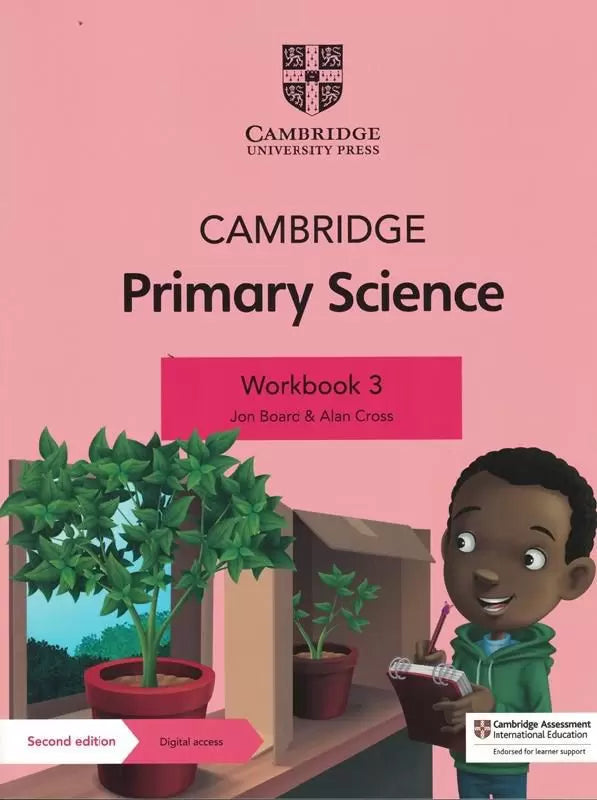 Cambridge Primary Science Workbook 3 with Digital Access (1 Year)