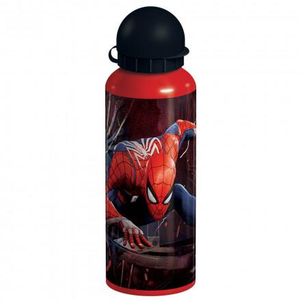 Spider-Man: Gamer Verse - Metal Water Bottle W/Strap