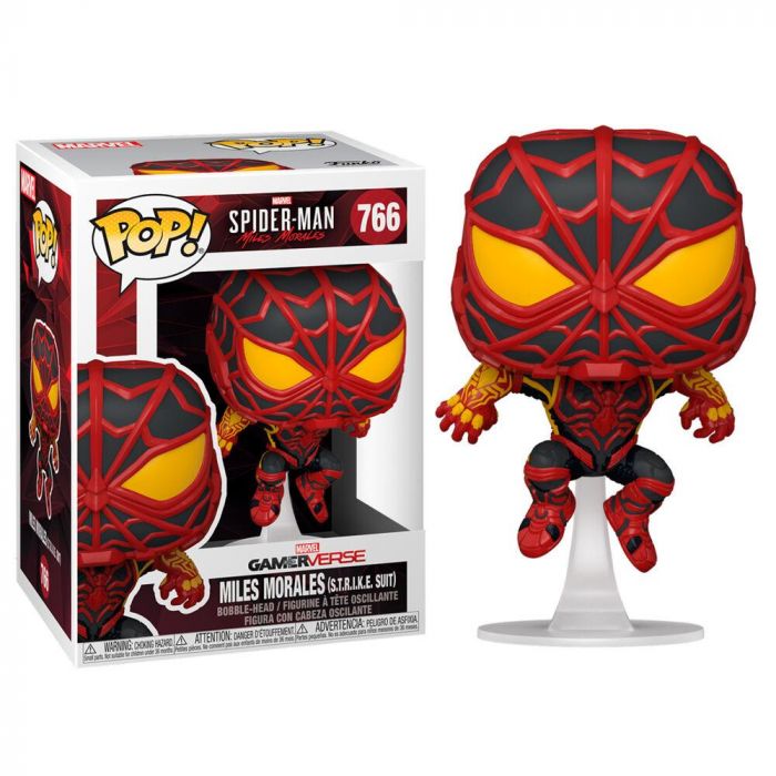 FUNKO MARVEL’S SPIDER-MAN: MILES MORALES - MILES MORALES IN S.T.R.I.K.E. SUIT POP! VINYL FIGURE