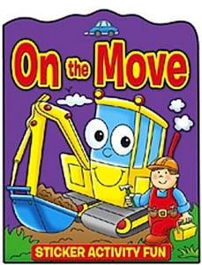 On The Move Sticker Activity Fun - Book 2