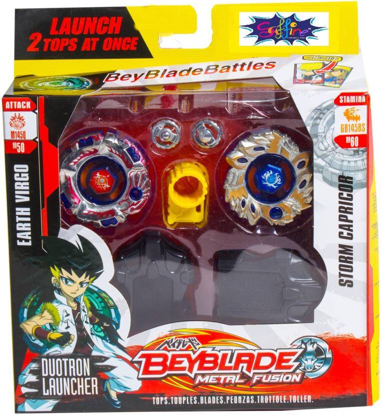 Saffire 6D Light Launcher System Bayblade Metal Fusion  (Multicolor