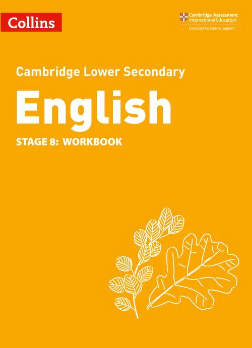 Collins Cambridge Lower Secondary English Workbook: Stage 8
